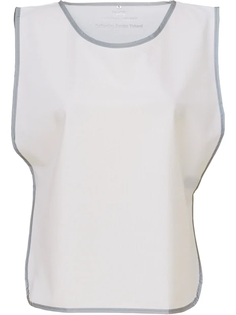 YOKO Chasuble à bordure réfléchissante /api/colors/7a92cd2d-10d2-40b4-928b-296bb7487506 personnalisable