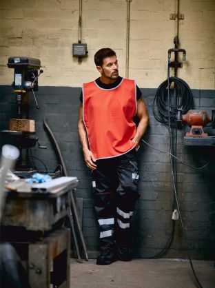 Chasuble à bordure réfléchissante