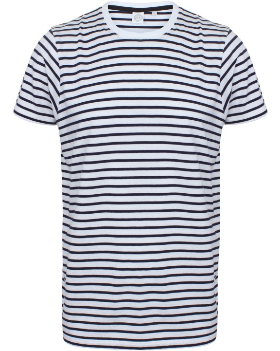 T-Shirts personnalisable SKINNIFIT T-shirt Rayé unisexe