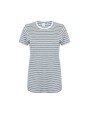 T-shirts SKINNIFIT Unisex Striped T-shirt voor bedrukking &amp; borduring