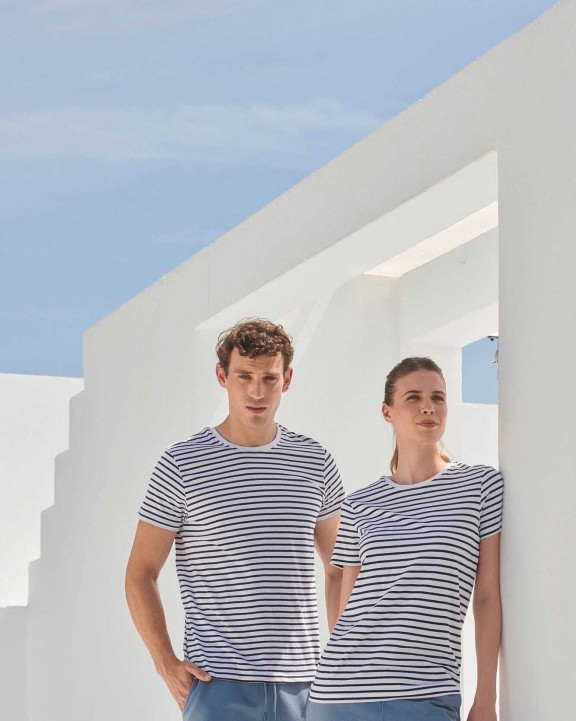 T-Shirts personnalisable SKINNIFIT T-shirt Rayé unisexe