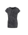 T-shirts BUILD YOUR BRAND LADIES ACID WASHED EXTENDED SHOULDER TEE voor bedrukking &amp; borduring