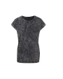 BUILD YOUR BRAND LADIES ACID WASHED EXTENDED SHOULDER TEE T-Shirts personalisierbar