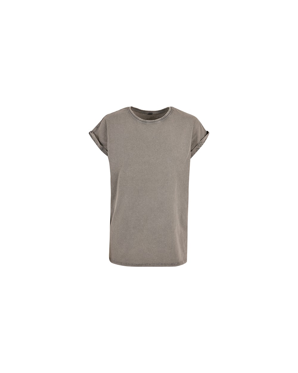 T-Shirts personnalisable BUILD YOUR BRAND LADIES ACID WASHED EXTENDED SHOULDER TEE