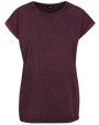 BUILD YOUR BRAND LADIES ACID WASHED EXTENDED SHOULDER TEE T-Shirts personalisierbar