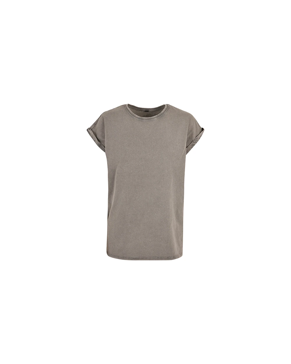 T-Shirts personnalisable BUILD YOUR BRAND LADIES ACID WASHED EXTENDED SHOULDER TEE