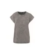 T-shirts BUILD YOUR BRAND LADIES ACID WASHED EXTENDED SHOULDER TEE voor bedrukking &amp; borduring