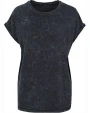 BUILD YOUR BRAND LADIES ACID WASHED EXTENDED SHOULDER TEE T-Shirts personalisierbar