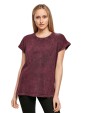 BUILD YOUR BRAND LADIES ACID WASHED EXTENDED SHOULDER TEE T-Shirts personalisierbar