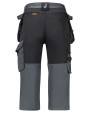 Bermuda's & Shorts JOBMAN 2362 Floorlayers Long Shorts Stretch voor bedrukking &amp; borduring