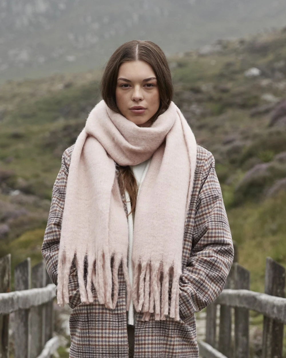 Sjaals BEECHFIELD FLUFFY SCARF voor bedrukking &amp; borduring