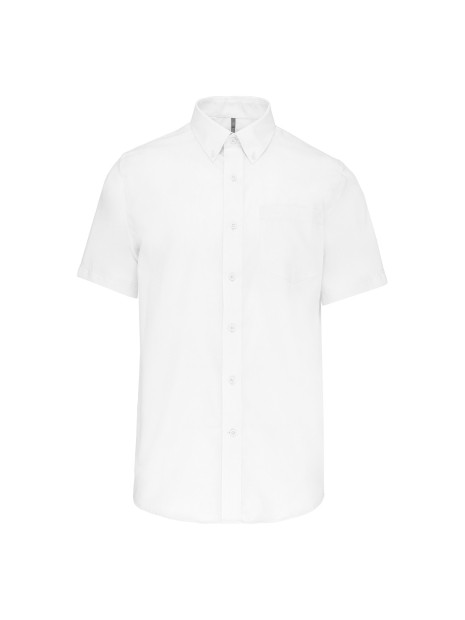 KARIBAN Chemise micro-sergé manches courtes sans repassage /api/colors/7a92cd2d-10d2-40b4-928b-296bb7487506 personnalisable