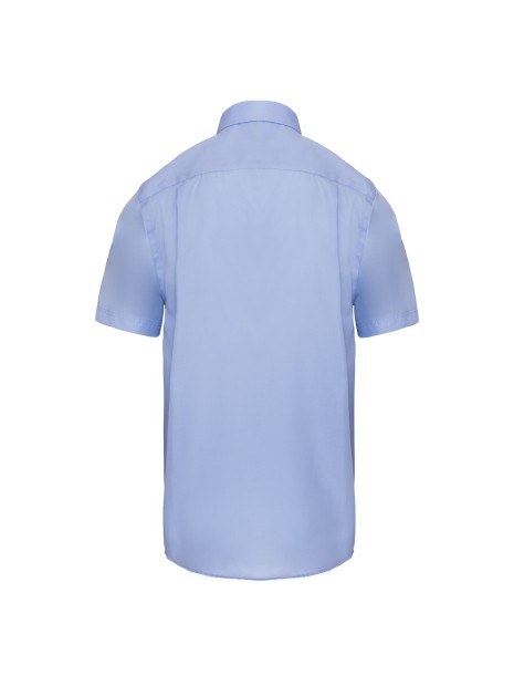 KARIBAN Chemise micro-sergé manches courtes sans repassage /api/colors/7cd11260-06e9-4679-96ce-f0c0cca5092d personnalisable