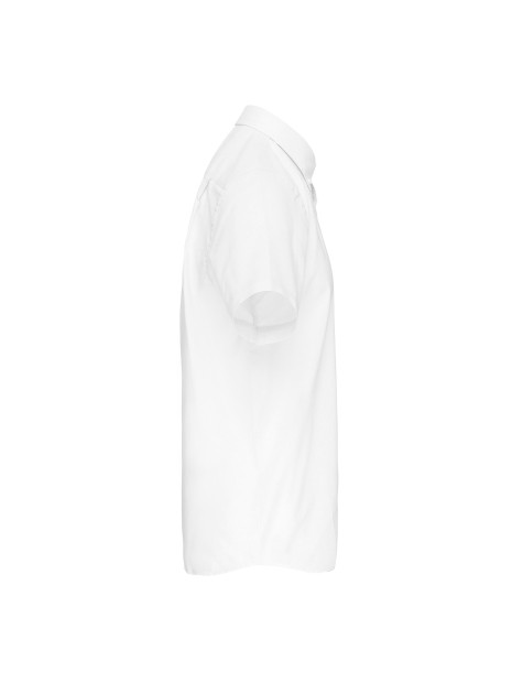 KARIBAN Chemise micro-sergé manches courtes sans repassage /api/colors/7a92cd2d-10d2-40b4-928b-296bb7487506 personnalisable