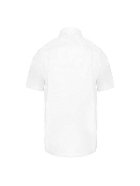 KARIBAN Chemise micro-sergé manches courtes sans repassage /api/colors/7a92cd2d-10d2-40b4-928b-296bb7487506 personnalisable