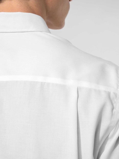 Chemises à personnaliser KARIBAN Chemise micro-sergé manches courtes sans repassage 