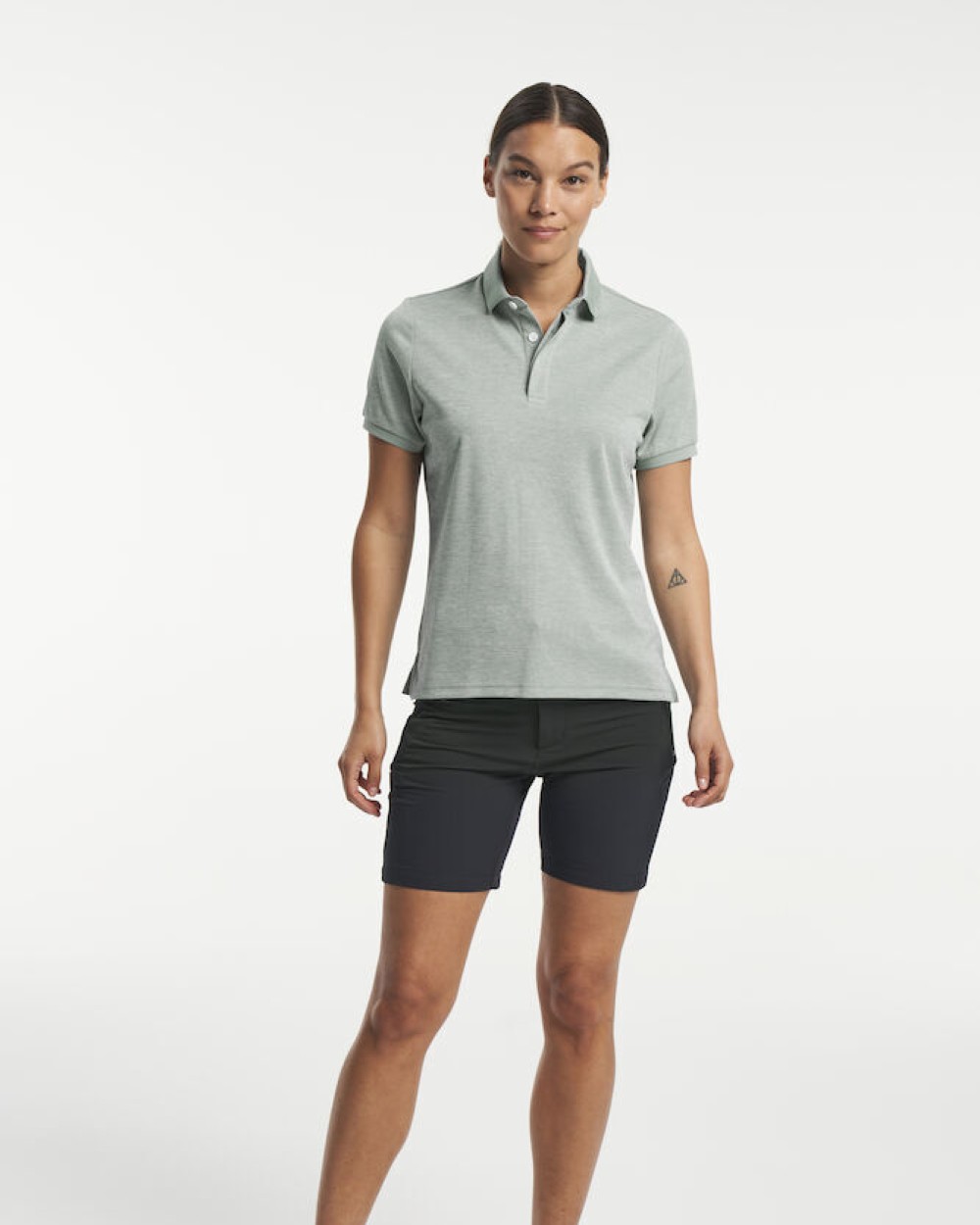 TENSON TXlite Melange Polo Women Poloshirts personalisierbar