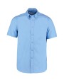 Hemden KUSTOM KIT Tailored Fit City Shirt SSL voor bedrukking &amp; borduring