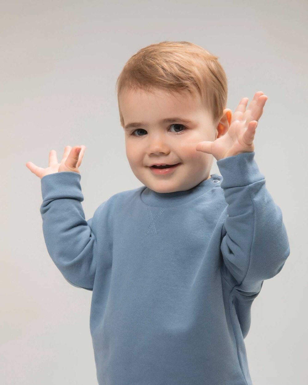 Sweaters & hoodies LARKWOOD Ecologische kindersweater voor bedrukking &amp; borduring