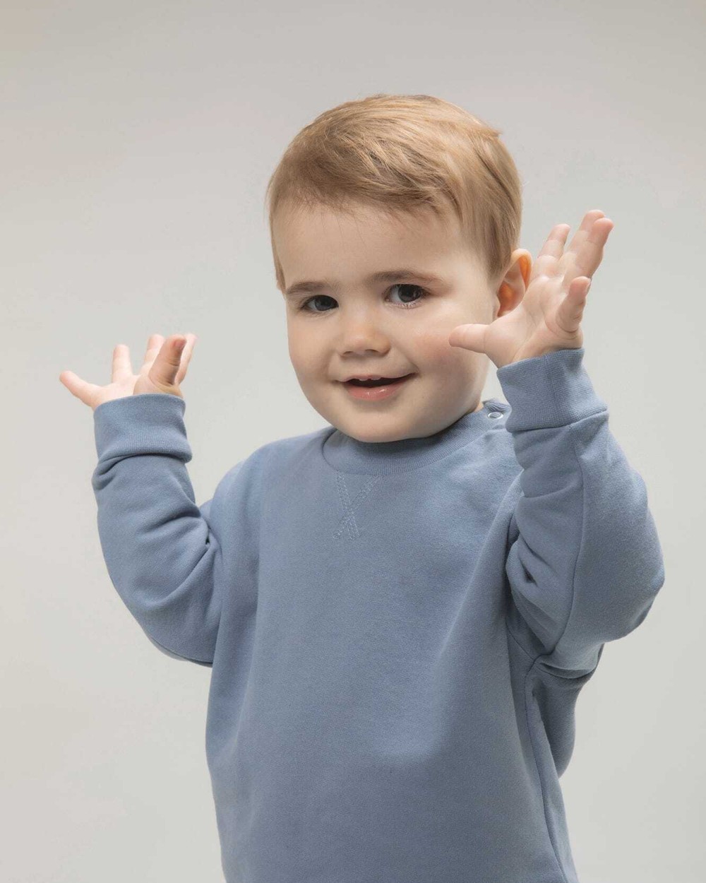 LARKWOOD Umweltfreundliches Kinder-Sweatshirt Sweatshirts personalisierbar
