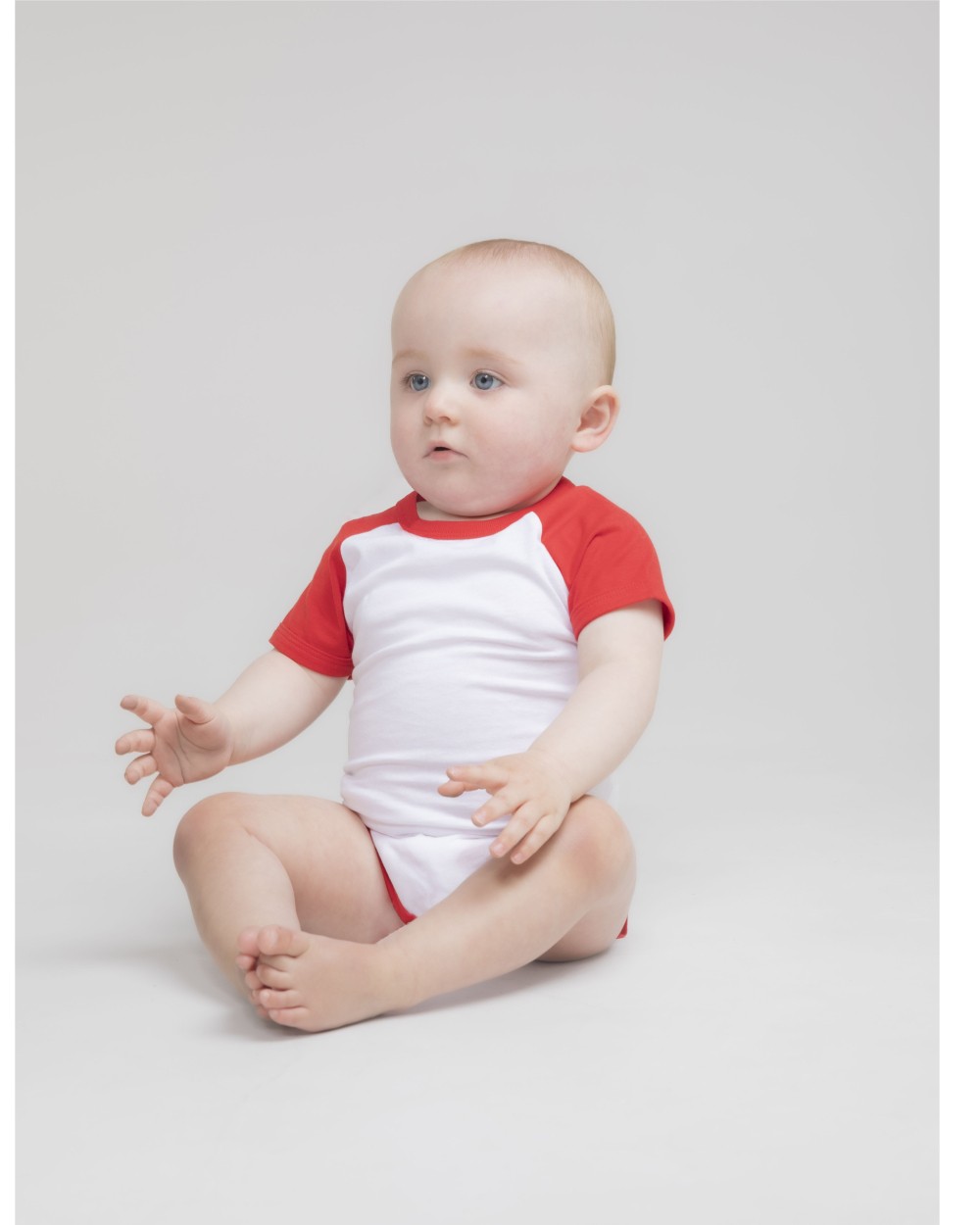 Articles bébés personnalisable LARKWOOD SHORT SLEEVED BASEBALL BODYSUIT