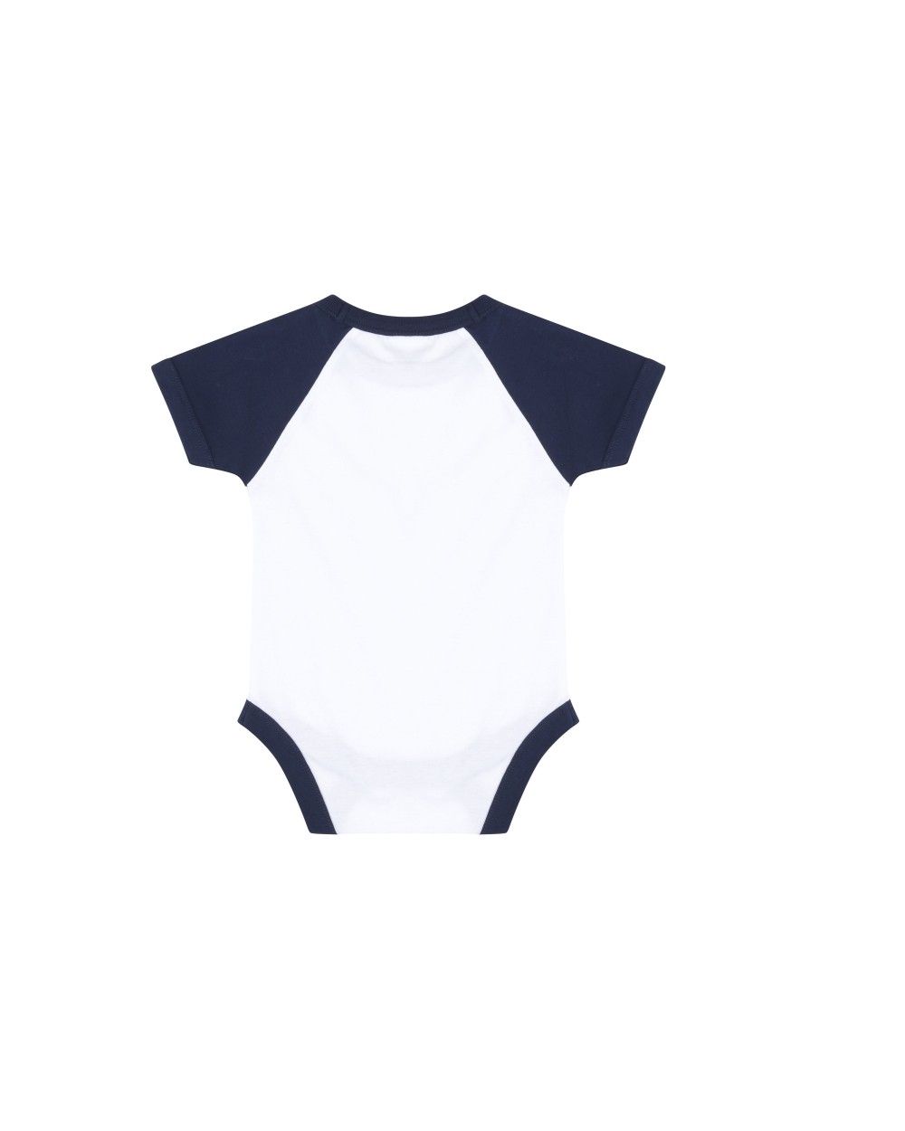LARKWOOD ESSENTIAL SHORT SLEEVED BASEBALL BODYSUIT Baby Artikeln personalisierbar