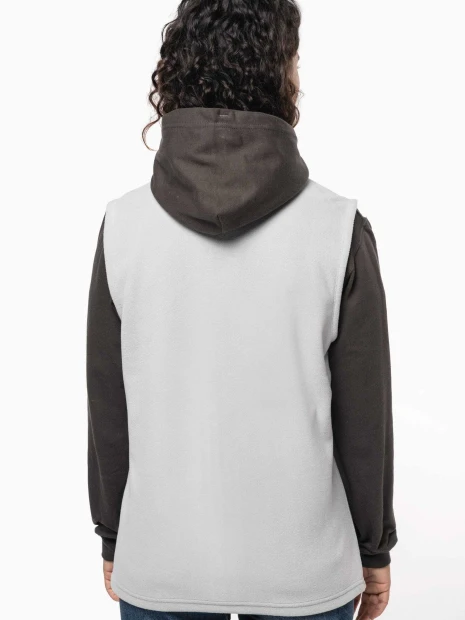 Laines polaires à personnaliser KARIBAN Bodywarmer micropolaire écoresponsable unisexe 