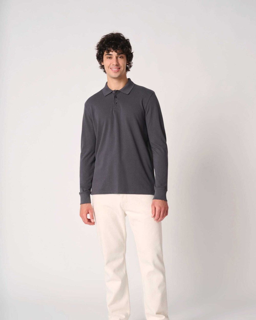 IDEAL BASIC BRAND LSL Herren Piqué-Poloshirt Poloshirts personalisierbar