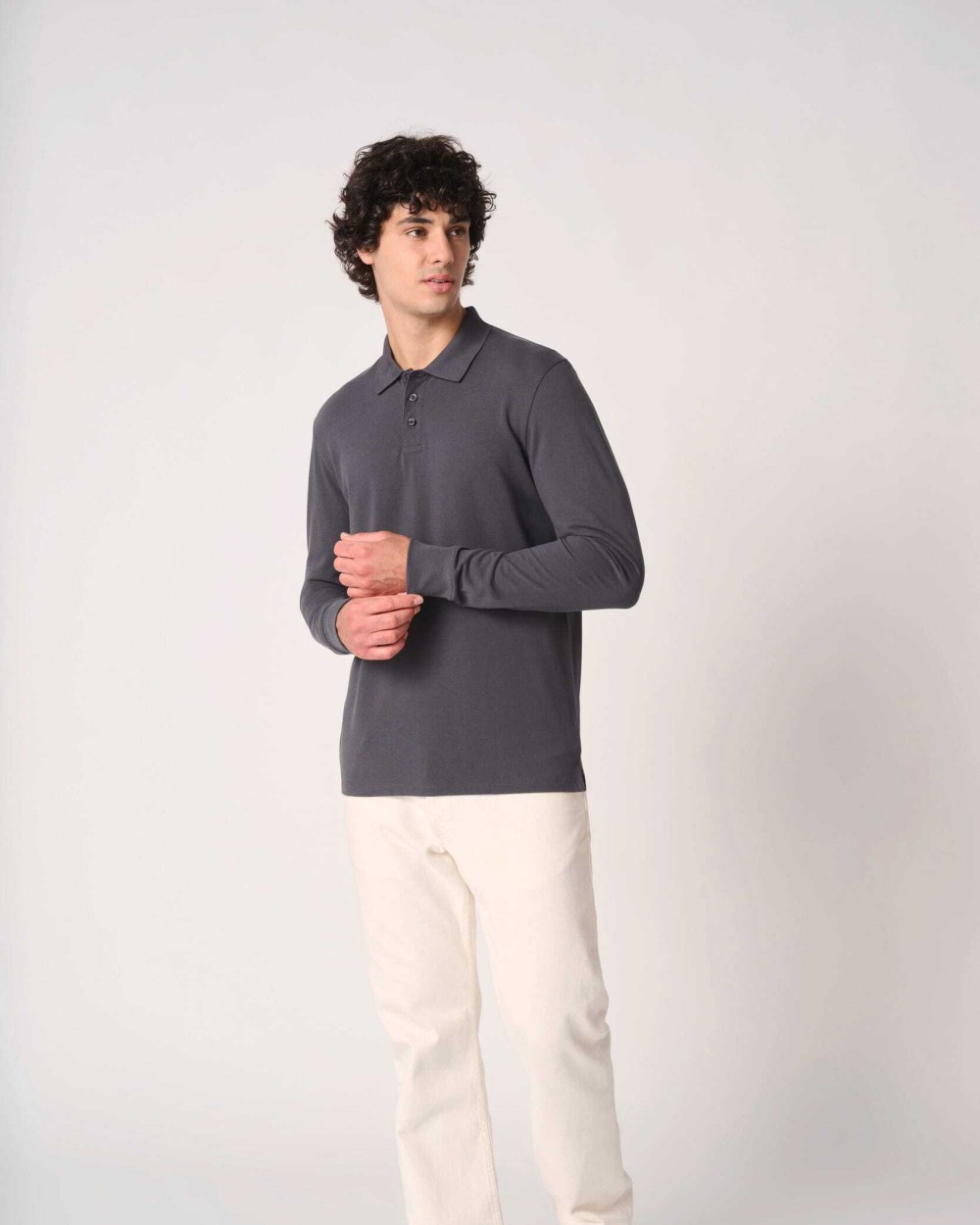 Polo's IDEAL BASIC BRAND Heren piquépolo LSL voor bedrukking &amp; borduring