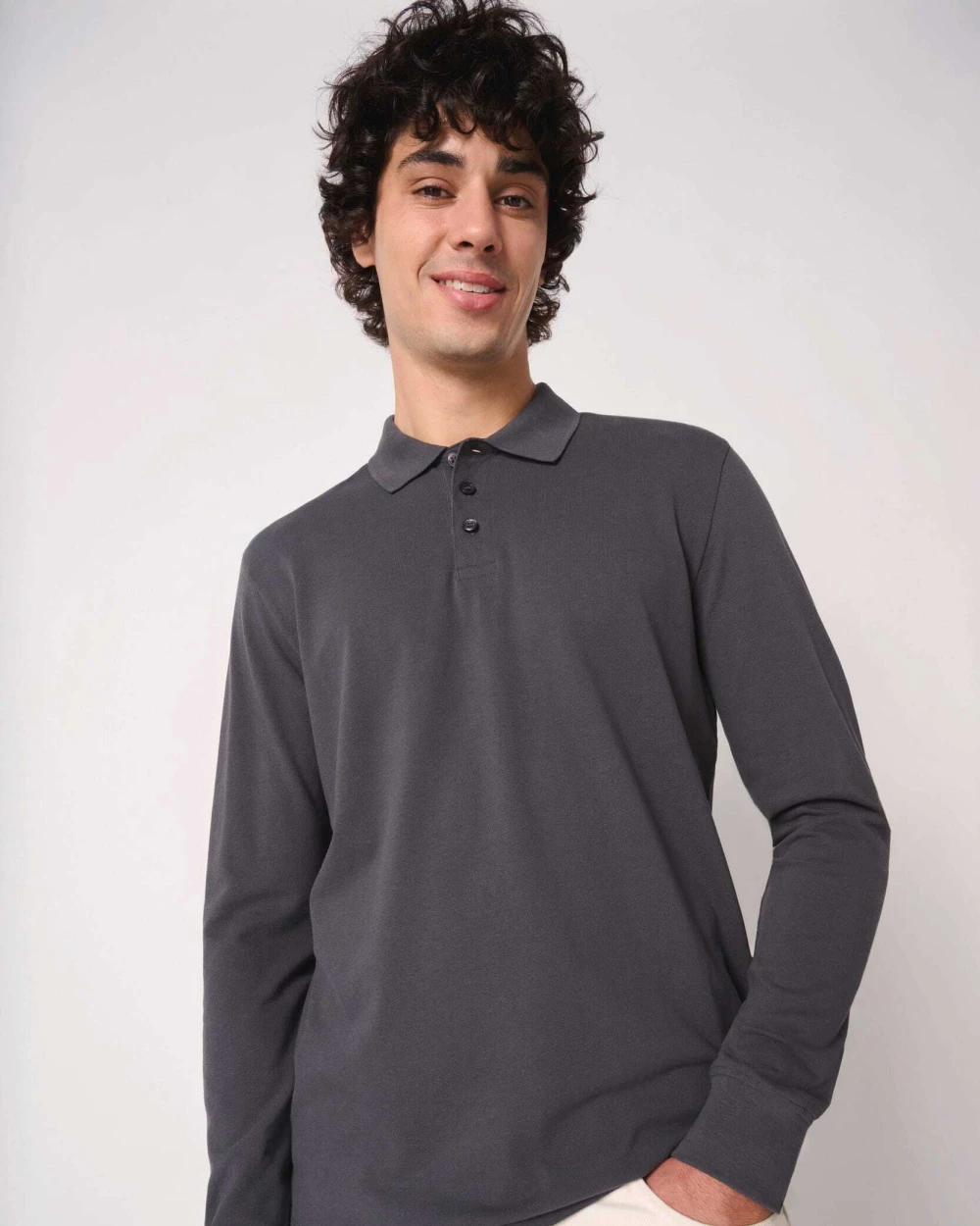 Polo's IDEAL BASIC BRAND Heren piquépolo LSL voor bedrukking &amp; borduring