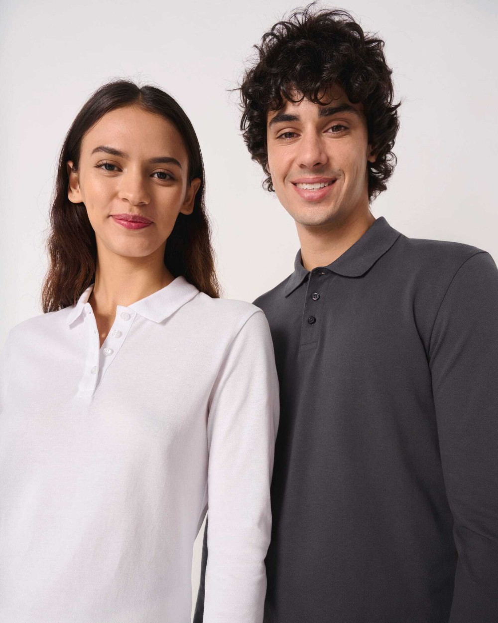 Polos personnalisable IDEAL BASIC BRAND Polo piqué LSL homme
