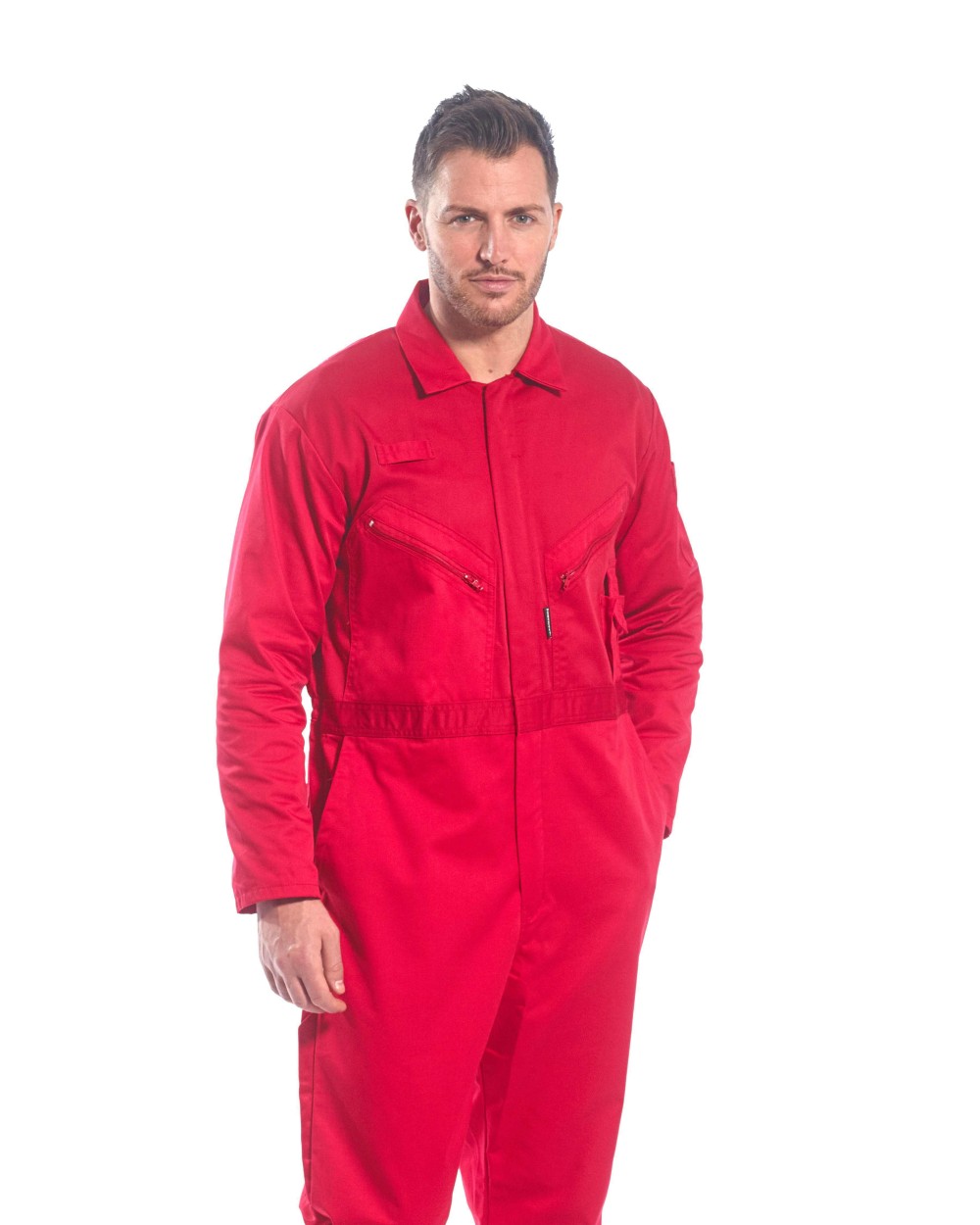 Benodigdheden PORTWEST Liverpool zip coverall (C813) voor bedrukking &amp; borduring