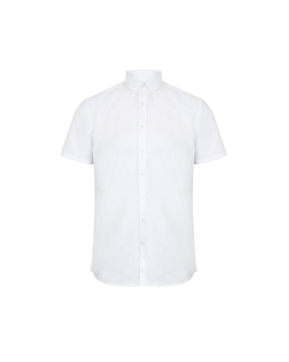 HENBURY MEN’S MODERN S/S OXFORD SHIRT – REGULAR FIT Hemden personalisierbar
