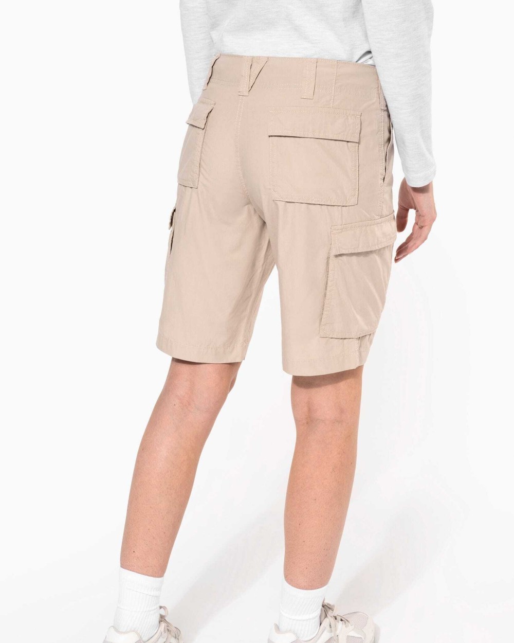 Bermuda's & Shorts KARIBAN Lichte damesbermuda met diverse zakken voor bedrukking &amp; borduring