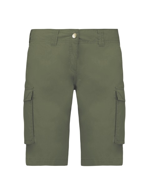 KARIBAN Bermuda léger multipoches femme /api/colors/f670900e-42da-4667-ab56-d8f2804cba19 personnalisable