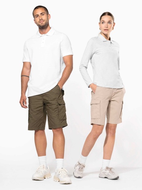 Bermudas & Shorts à personnaliser KARIBAN Bermuda léger multipoches femme 