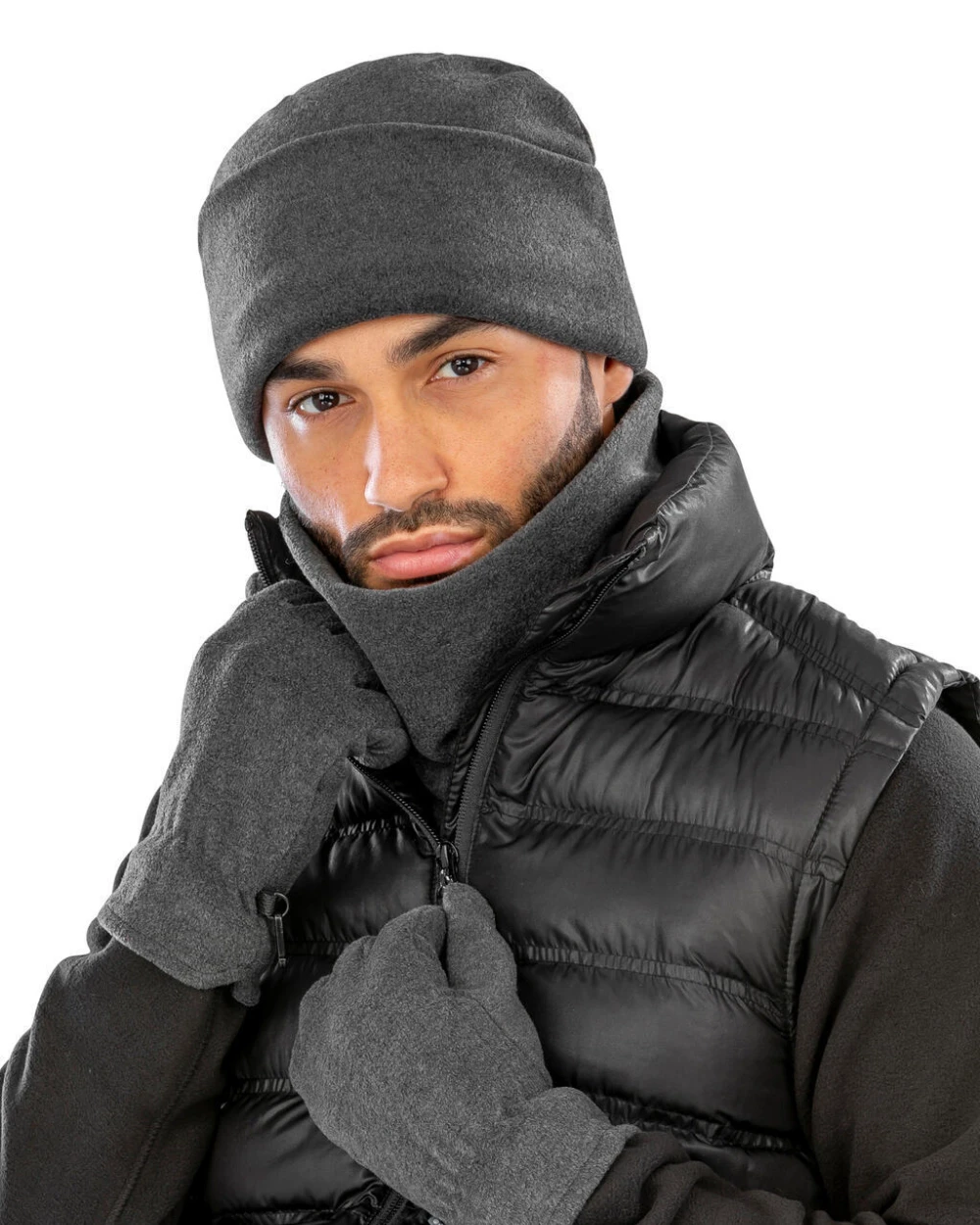 Mutsen RESULT Winter Accessory Set voor bedrukking &amp; borduring