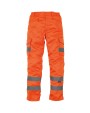 Broeken YOKO Hi-vis polycotton cargo trousers with kneepad pockets (HV018T/3M) voor bedrukking &amp; borduring