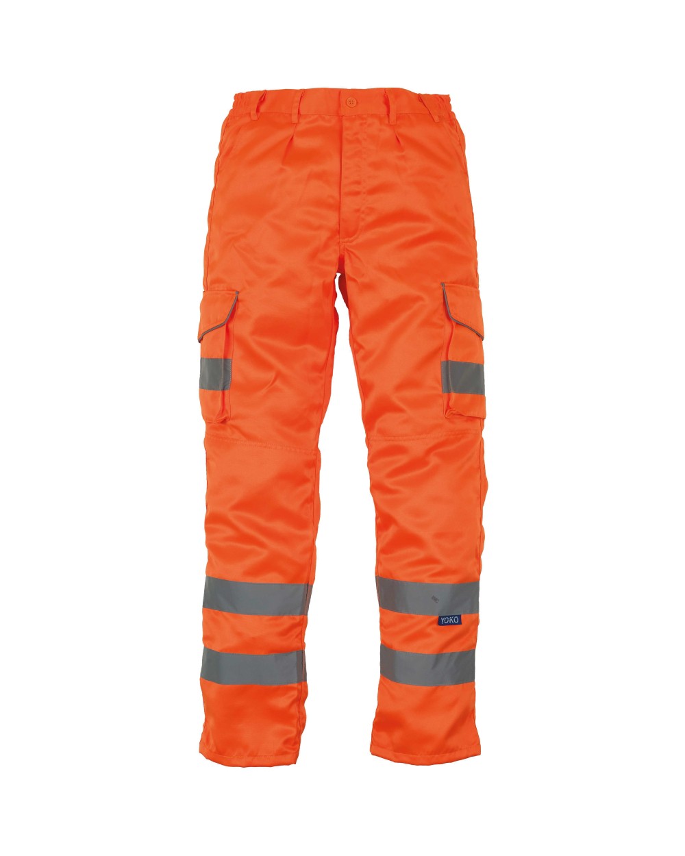 Pantalons personnalisable YOKO Pantalon multipoches haute visibilité (HV018T/3M)