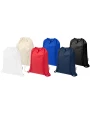 4DO Peru Blend 180 g/m² Sportbeutel aus GRS recycelter Baumwolle 5L Taschen personalisierbar