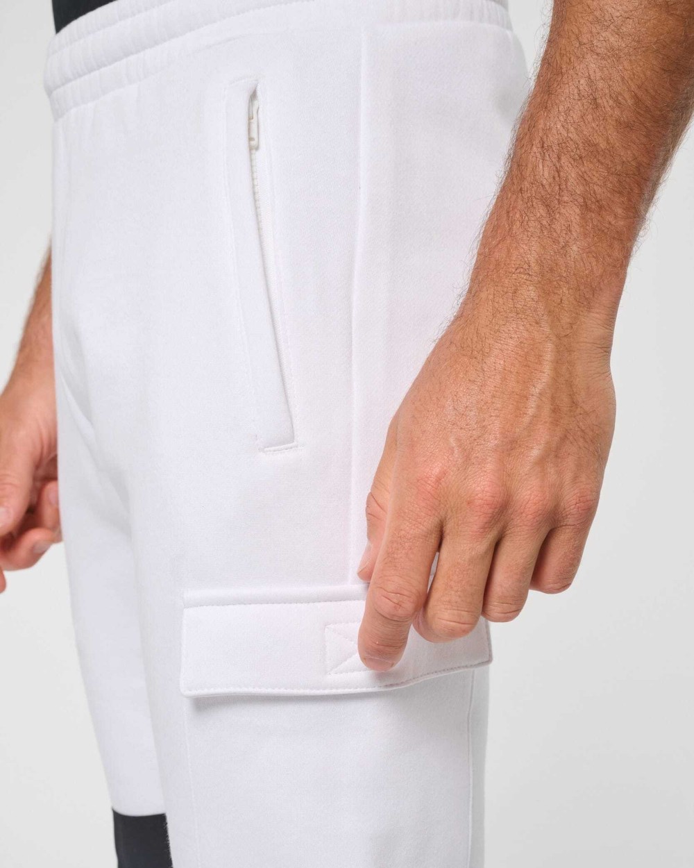 WK. DESIGNED TO WORK Umweltfreundliche Molton-Cargo-Hose für Herren Hosen personalisierbar