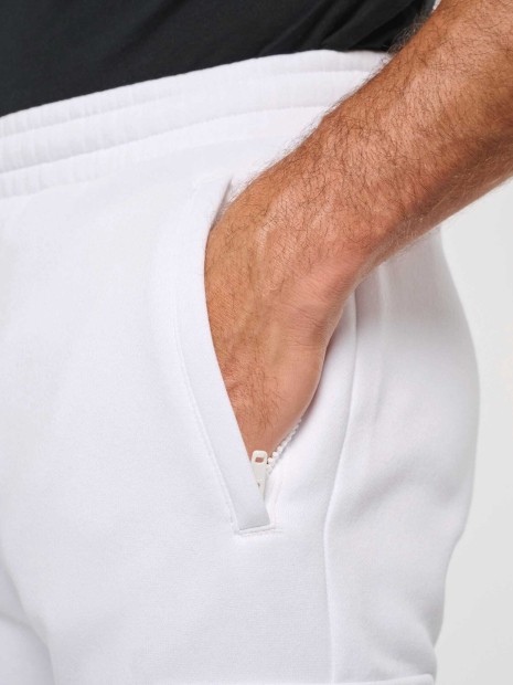 Pantalons à personnaliser WK. DESIGNED TO WORK Pantalon molleton cargo écoresponsable homme 