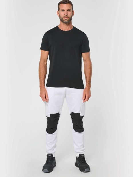 Pantalons à personnaliser WK. DESIGNED TO WORK Pantalon molleton cargo écoresponsable homme 