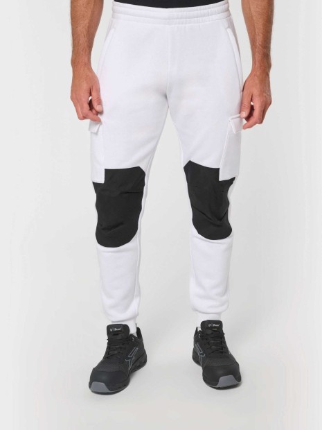 Pantalons à personnaliser WK. DESIGNED TO WORK Pantalon molleton cargo écoresponsable homme 