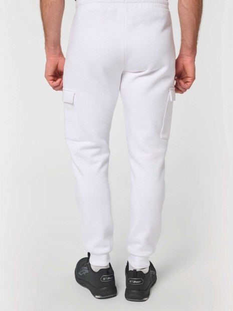 Pantalons à personnaliser WK. DESIGNED TO WORK Pantalon molleton cargo écoresponsable homme 