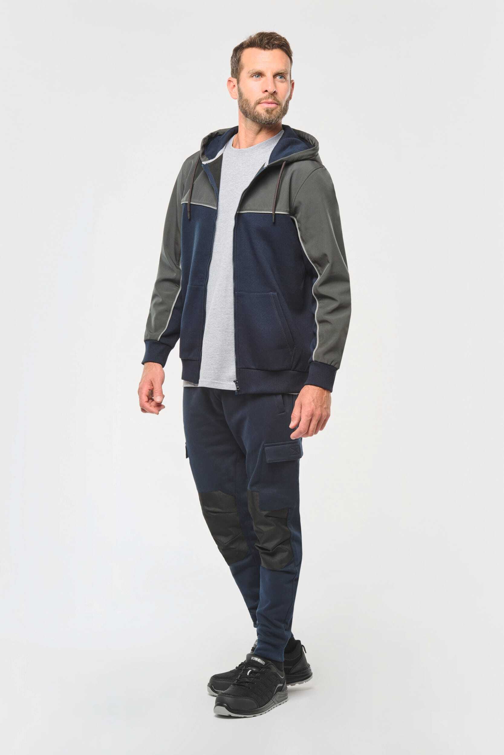 Pantalons personnalisable WK. DESIGNED TO WORK Pantalon molleton cargo écoresponsable homme