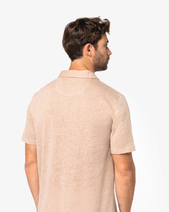 Polos personnalisable SPASSO Polo en lin homme