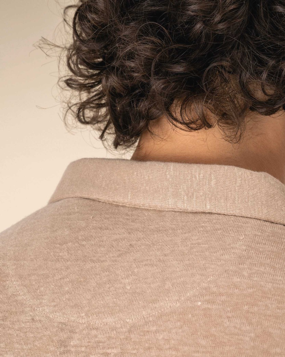 SPASSO Herren-Polohemd aus Leinen Poloshirts personalisierbar