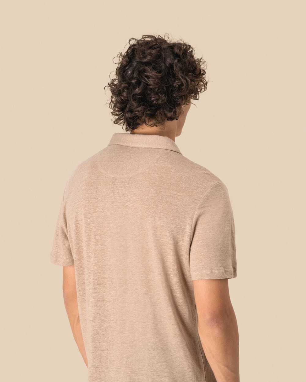 Polo's SPASSO Linnen herenpolo voor bedrukking &amp; borduring