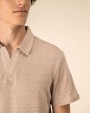 SPASSO Herren-Polohemd aus Leinen Poloshirts personalisierbar